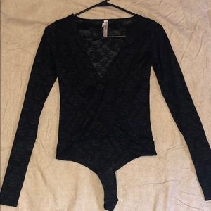 Free People lace bodysuit